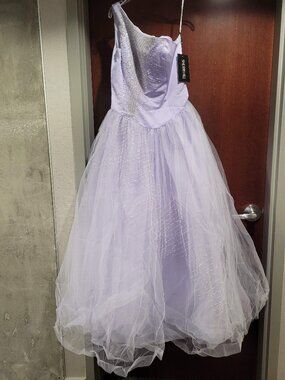 Sherri Hill 32017 Size 12 Periwinkle Purple Prom Dress